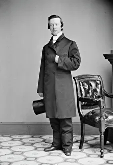 Rev. F. E. Lavorends, between 1855 and 1865. Creator: Unknown