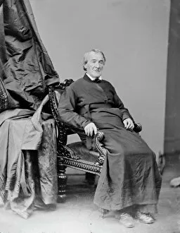 Rev. Father Curley, between 1860 and 1875. Creator: Unknown