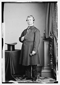 Frock Coat Gallery: Rev. Father Mooney, between 1855 and 1865. Creator: Unknown