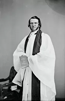 Glass Negatives 1850 1870 Gmgpc Gallery: Rev. Francis Vinton, between 1855 and 1865. Creator: Unknown
