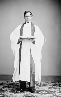 Glass Negatives 1850 1870 Gmgpc Prints: Rev. H. C. Stowell, between 1855 and 1865. Creator: Unknown