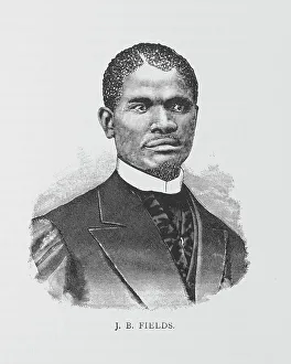 G M Rewell Company Prints: Rev. J. B. Fields, 1887. Creator: Unknown