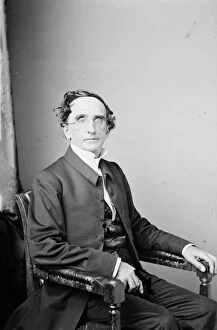 Rev. J.M. Randall, between 1855 and 1865. Creator: Unknown