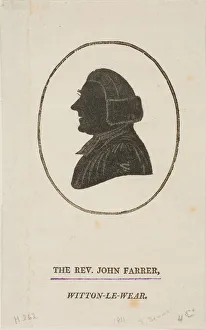 Cameo Prints: Rev. John Farrer, n. d. Creator: Thomas Bewick