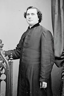 Frock Coat Gallery: Rev. Larkin, between 1855 and 1865. Creator: Unknown