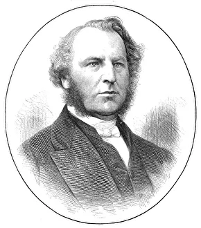 Reverend Prints: The Rev. Luke Wiseman, President of the Wesleyan Conference, 1872. Creator: Unknown