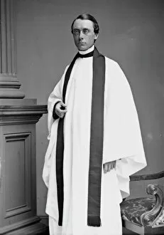 Rev. Morgan L. Dix, between 1855 and 1865. Creator: Unknown