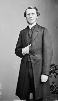 Rev. P. F. Stearns, between 1855 and 1865. Creator: Unknown
