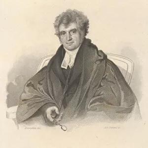 Durand Collection: Rev. William Jay, 1823. Creator: Asher Brown Durand