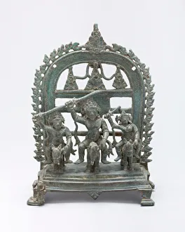 Collection: Revanta, Son of Sun God Surya, c. 10th century. Creator: Unknown