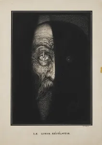 Surrealism Prints: The revealing heart (Le coeur revelateur), 1908. Creator: Martini, Alberto (1876-1954)