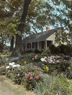 Reveille, Elmer Mulford Crutchfield house, 4200 Cary Street, Richmond, Virginia, 1929. Creator: Frances Benjamin Johnston. Reveille, Elmer Mulford Crutchfield house, 4200 Cary Street, Richmond, Virginia, 1929