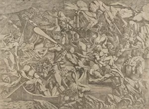 Antonio Fantuzzi Gallery: Revenge of Nauplius, 1540-45. Creator: Antonio Fantuzzi