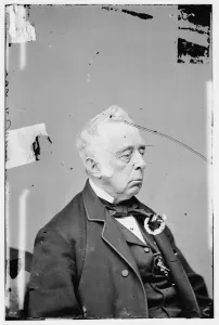 Reverdy Johnson, between 1855 and 1865. Creator: Unknown