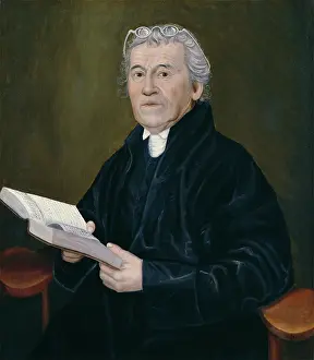 Reverend Prints: Reverend Ammi Ruhamah Robbins, 1812. Creator: Reuben Moulthrop