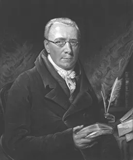 The Reverend John Evans M. A. 1812. Artist: Henry Meyer