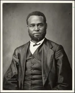 Fraternity Prints: Reverend Moses Dickson, negative 1878; print about 1940-1970. Creator: Unknown