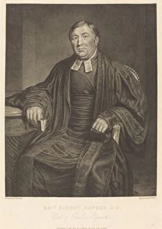 Anglican Collection: Reverend Robert Hawker, D. D. 1820. Creator: William Blake