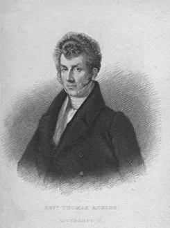Fenner Prints: Reverend Thomas Adkins, c1830. Artist: Fenner, Sears & Co