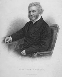Cochran Prints: Reverend Thomas Adkins, c19th century. Artist: John Cochran