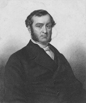 William P Prints: Reverend William P. Appelbe, L. L. D. 19th century. Creator: Unknown
