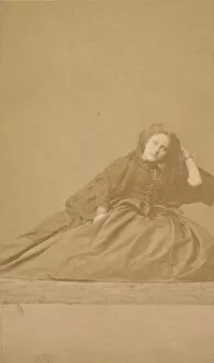 Countess Virginia Oldoini Verasis Di Castiglione Gallery: Reverie, 1860s. Creator: Pierre-Louis Pierson