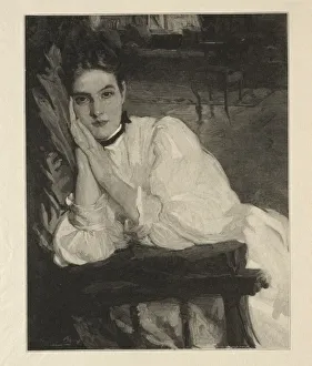 Reverie. Creator: Henry Wolf (American, 1852-1916)
