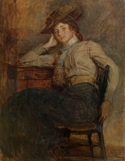 Je Blanche Prints: Reverie. Creator: Jacques Emile Blanche