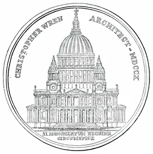 Union Prints: Reverse of the Wren Medal, 1850