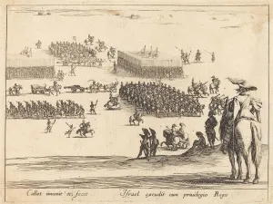 The Review, c. 1627 / 1628. Creator: Jacques Callot