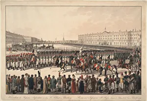 A Review of the Russian Infantry on the Palace Square in St Petersburg, 1809-1813 A Review of the Russian Infantry on the Palace Square in St Petersburg, 1809-1813