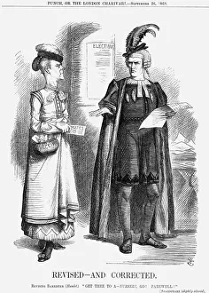 Political Event Prints: Revised-and Corrected, 1868. Artist: John Tenniel