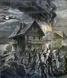 Anarchy Gallery: The Revolt on the Island of Sercq, 1892. Artist: Henri Meyer
