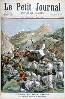 Revolt on the North-West Frontier, the British besieged at Malakand, India, 1897. Artist: Oswaldo Tofani