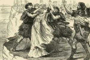 Capture Gallery: The Revolted Slaves at Enna, 1890. Creator: Unknown
