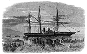 Vizetelly Francis Prints: The Revolution in Sicily - departure of Missori's expedition on the night of Aug