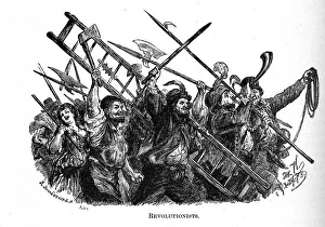 Brendamour Prints: Revolutionists, 1882. Artist: Brend amour, Richard (1831-1915)