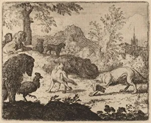 Badger Prints: Reynard Blinds the Wolf in One Eye