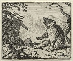 Reynard the Fox: The Bear Calls Reynard to Court. Creator: Allart van Everdingen (Dutch Reynard the Fox: The Bear Calls Reynard to Court. Creator: Allart van Everdingen (Dutch