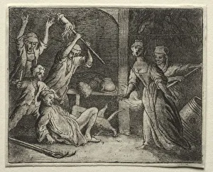 Allart Van Everdingen Dutch Prints: Reynard the Fox: The Cat is Trapped. Creator: Allart van Everdingen (Dutch, 1621-1675)