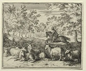 Allart Van Everdingen Dutch Prints: Reynard the Fox: The Chase of the Stag. Creator: Allart van Everdingen (Dutch, 1621-1675)