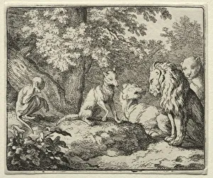 Allart Van Everdingen Dutch Prints: Reynard the Fox: Further False Testimony from Reynard