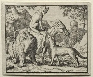 Reynard the Fox: Reynard and his Companions. Creator: Allart van Everdingen (Dutch, 1621-1675) Reynard the Fox: Reynard and his Companions. Creator: Allart van Everdingen (Dutch, 1621-1675)