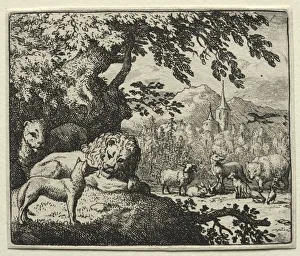 Allart Van Everdingen Dutch Prints: Reynard the Fox: Reynard Continues His Story