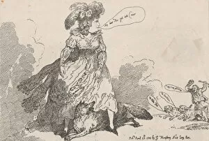 Coalition Government Gallery: Reynard Put To His Shifts, April 23, 1784. April 23, 1784. Creator: Thomas Rowlandson