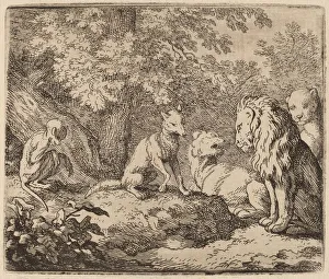Storyteller Prints: Reynard Tells a Story of Hidden Treasure, probably c. 1645 / 1656