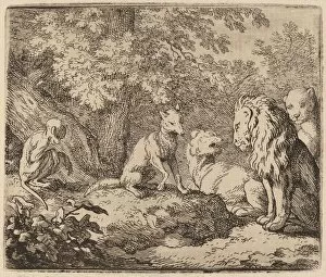 Anthropomorphic Collection: Reynard Tells a Story of Hidden Treasure, probably c. 1645 / 1656