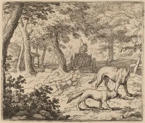 Reynard and the Wolf before the Fish Cart, probably c. 1645/1656 Reynard and the Wolf before the Fish Cart, probably c. 1645/1656