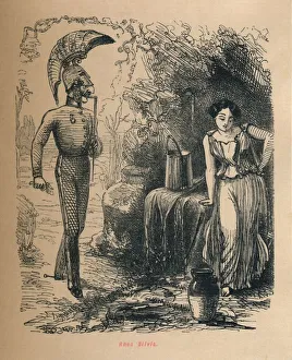 Rhea Silvia, 1852. Artist: John Leech