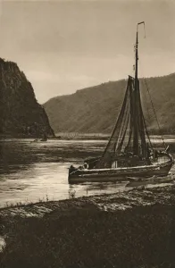 Rhein. Near the Loreley, 1931. Artist: Kurt Hielscher